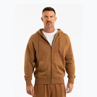 Vyriškas džemperis Pitbull Lancaster 2 Hooded Zip Sweatshirt honey yellow