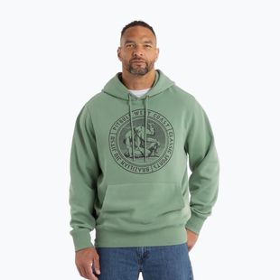 Vyriškas džemperis Pitbull Vintage Bjj Hooded Sweatshirt washed green