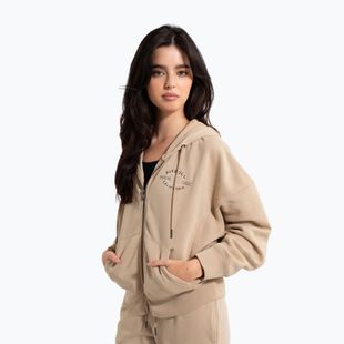 Moteriškas džemperis Pitbull Manzanita Heart Hooded Zip Sweatshirt sand