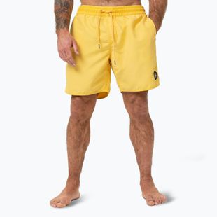 Vyriški maudymosi šortai Pitbull Balfour washed yellow