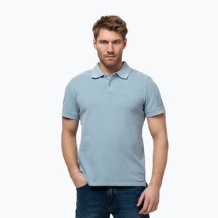Vyriški polo marškinėliai Pitbull Washed Polo washed blue