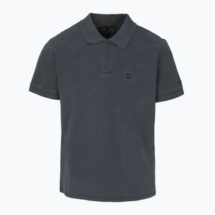 Vyriški polo marškinėliai Pitbull Washed Polo dark graphite
