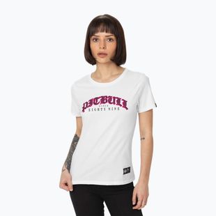 Moteriški marškinėliai Pitbull Tattoo white