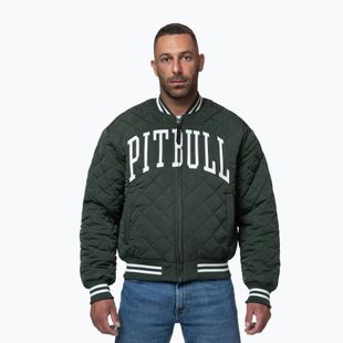 Vyriška striukė Pitbull Jupiter Padded Baseball dark green