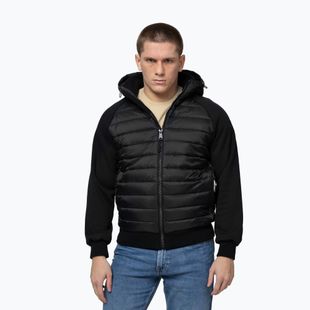 Vyriška striukė Pitbull Palomar Padded Hooded Hybrid black