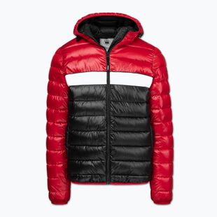 Vyriška žieminė striukė Pitbull Shatto Quilted Hooded red/black