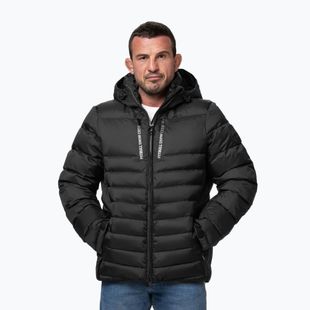 Vyriška žieminė striukė Pitbull Crestline Padded Hooded black