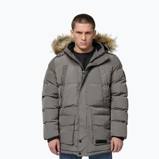 Vyriška žieminė striukė Pitbull Forest Hooded Parka taupe