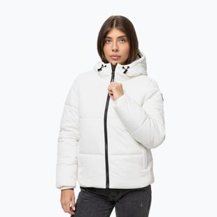 Moteriška žieminė striukė Pitbull Vista Quilted Hooded off white