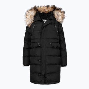 Moteriška žieminė striukė Pitbull Queenston Padded Hooded black