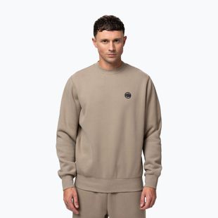Vyriškas džemperis Pitbull Small Logo Crewneck pale sand