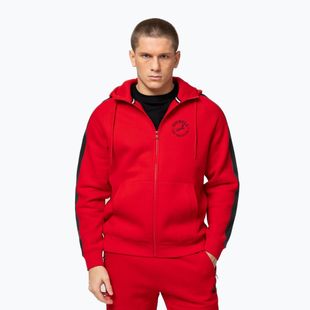 Vyriškas džemperis Pitbull San Diego Ca Hooded Zip red