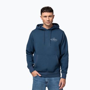 Vyriškas džemperis Pitbull Sampson Hooded Sweatshirt petrol blue