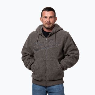 Vyriškas džemperis Pitbull Galaxy Hooded Zip taupe
