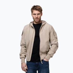 Vyriška striukė Pitbull Hooper Hooded sand
