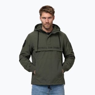 Vyriška striukė Pitbull Meandro Kangaroo dark olive