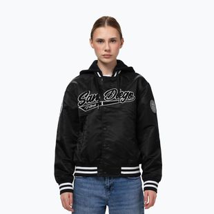 Moteriška striukė Pitbull Angela San Diego Hooded Varsity black