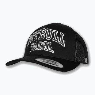 Vyriška kepurė su snapeliu Pitbull "SO.CAL.” Retro Trucker juoda/juoda/balta