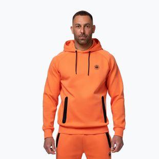 Vyriškas džemperis Pitbull Dogwood Hooded Sweatshirt fluo orange