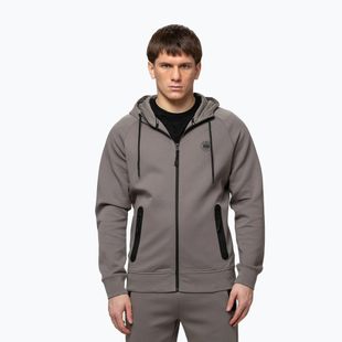 Vyriškas džemperis Pitbull Dogwood Hooded Zip Sweatshirt taupe