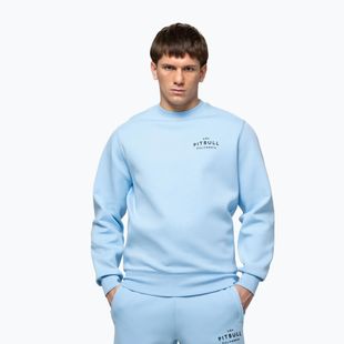 Vyriškas džemperis Pitbull Sampson Crewneck Sweatshirt sky blue