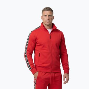 Vyriškas džemperis Pitbull Track Jacket Powers fluo/red