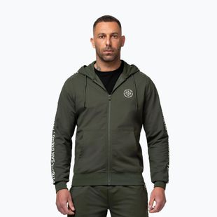 Vyriškas džemperis Pitbull Tape Parker Hooded Zip old green