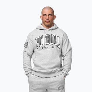 Vyriškas džemperis Pitbull Badger Hooded grey/melange