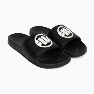 Vyriškos šlepetės Pitbull Logo black