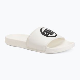 Vyriškos šlepetės Pitbull Logo white