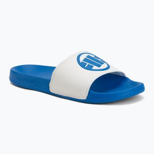 Vyriškos šlepetės Pitbull Imperial Blue logo