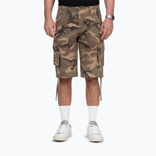 Vyriški šortai Pitbull Volmer Long Cargo camo