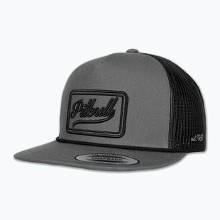 Vyriška kepurė su snapeliu Pitbull Original 1989 grey/black