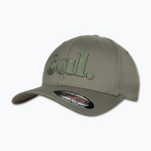 Vyriška kepurė su snapeliu Pitbull Full Cap 3D Cal Flexfit Dusty Salvia green