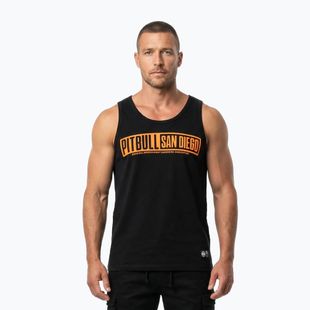 Vyriški marškinėliai Pitbull Eighty Nine Dog Tank Top black