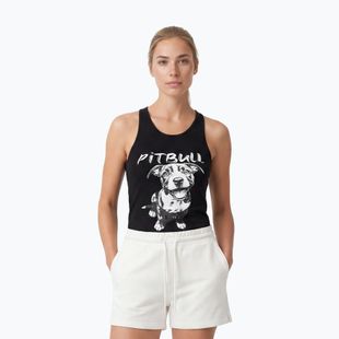 Moteriški marškinėliai Pitbull Puppy 2 Tank Top black