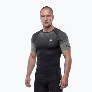 Vyriški marškinėliai Pitbull Belt Rashguard black