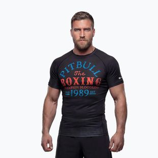 Vyriški marškinėliai Pitbull Champion Bloodline Rashguard black
