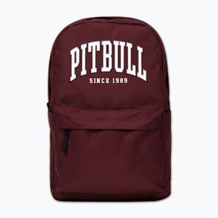 Miesto kuprinė Pitbull Norton dark burgundy