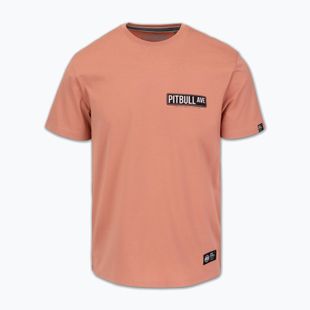 Vyriški marškinėliai Pitbull Avenue pale salmon