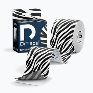 Kineziologinė juosta DrTape Kinesiology Tape zebra