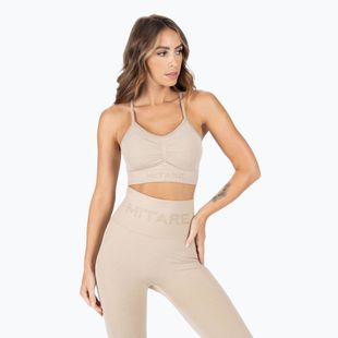 MITARE Push Up Max fitneso liemenėlė beige K002