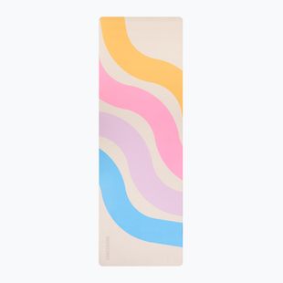 Jogos/fitneso kilimėlis FORCEBAND Wave 4 mm multicolor