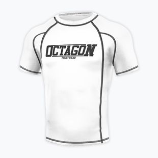 Vyriški marškinėliai Octagon Premium Fight Wear white