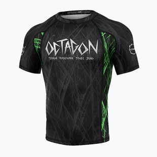 Vyriški marškinėliai Octagon Premium Spiderskull black/multicolor