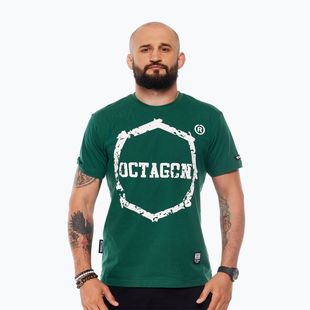 Vyriški marškinėliai Octagon Zęby green