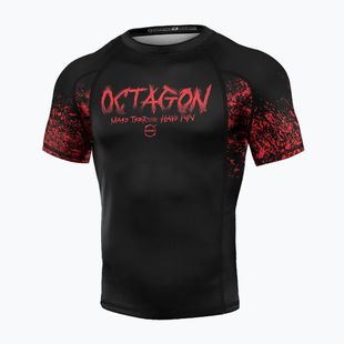 Vyriški marškinėliai Octagon Premium Make Terror Have Fun black/multicolor