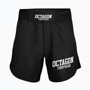 Vyriški treniruočių šortai Octagon Fight Wear MMA black/white