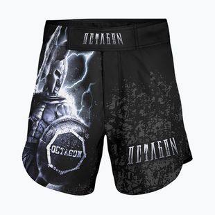 Vyriški treniruočių šortai Octagon Gladiator MMA black/multicolor
