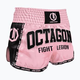 Treniruočių šortai Octagon Kickboxing/Muay Thai Legion Fight Legion Premium pink